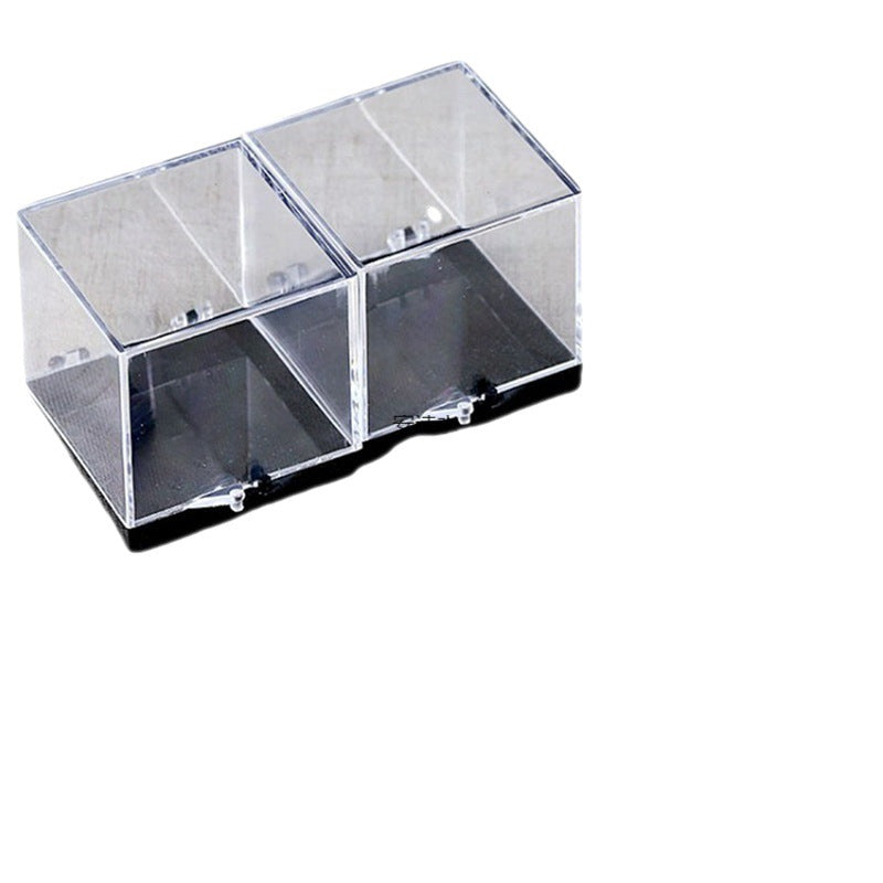 Specimen plastic transparent box